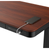 Biurko ACTIVEJET z elektryczną regulacją wysokości 140x70 ET119W-C czarny/orzech