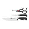 Zestaw 2 noży + Nożyczki Zwilling 35055-000-0