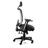Ergonomiczny fotel biurowy SAGA PLUS czarny