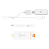 Adapter do bezprzewodowego przesyłania obrazu i dźwięku j5create Screencast 4K HDMI Wireless Display Adapter, Miracast/AirPlay/Chromecast, Admin Gatew