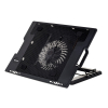 Podstawka chłodząca pod notebook VAKOSS LF-1860AL (17.x cala; 1 wentylator; HUB)