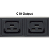Intellinet 163613 rozdzielacz zasilania PDU 8 x gniazdo sieciowe 1U Czarny, Srebrny