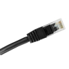 Alantec-Patch-cord U/UTP kat.5e PVC 0.25m czarny