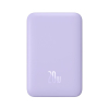 Powerbank Baseus Magnetic Mini Air Wireless 10000mAh 20W+kabel USB C-USB C (fiolet)