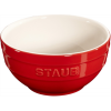 Zestaw 4 misek okrągłych STAUB 40508-146-0 - czerwony 14 cm