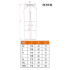 NEO tools 81-231-XL spodnie ochronne