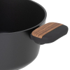 Resto Kitchenware Mon 2,6 l Okrągły Czarny, Drewno