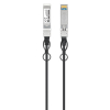 Intellinet 508391 kabel InfiniBand / światłowodowy 1 m SFP+ Czarny, Srebrny