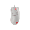 Mysz dla graczy Genesis Krypton 750 lekka 8000 DPI PAW3333 RGB Biała gamingowa