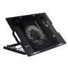 Podstawka chłodząca pod notebook VAKOSS LF-1860AL (17.x cala; 1 wentylator; HUB)