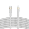 Kabel Belkin BoostCharge Pro Flex USB-C Cable with Lightning Connector 3m Silicone oplot White