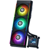 Lian Li HydroShift LCD 360S Obudowa komputera Chłodnica cieczy all-in-one 12 cm Czarny