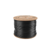 Kabel sieciowy zewnętrzne Lanberg LCF6-21CU-0305-BK (FTP; 305m; kat. 6; kolor czarny)