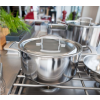 Garnek niski DEMEYERE Industry 5 40850-669-0 - 5.2l