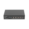 LANBERG SWITCH POE+ RACK 10"/19" (4X 100MB/S POE+, 2X 100MB/S) RSFE-4P-2FE-60