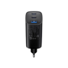 Ładowarka Havit UC20 EU USB-C+USB-C+USB-A (czarny)