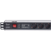 Intellinet 713962 rozdzielacz zasilania PDU 6 x gniazdo sieciowe 1.5U Czarny