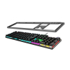 Klawiatura gamingowa czarna US/FORGE GK310 RED MSI