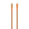 Kabel do ładowania Havit Typ C CB6254 pomarańczowy