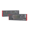 GENESIS Thor 420 RGB klawiatura Gaming USB AZERTY US English Srebrny