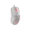 Mysz dla graczy Genesis Krypton 750 lekka 8000 DPI PAW3333 RGB Biała gamingowa