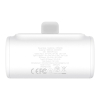Powerbank Baseus Compact IP 5000mAh 20W USB-C/Lightning (biały)