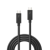 Lindy 41557 kabel Thunderbolt 2 m 20 Gbit/s Czarny