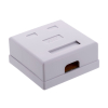 ALANTEC Gniazdo natynkowe UTP kat.6 2xRJ45