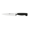 Zestaw noży ZWILLING Four Star 35068-002-0 (Blok do noży, Nożyce x 1, Nóż do warzyw i owoców (10 cm), Nóż do wędlin (16 cm), Nóż szefa kuchni (20 cm),