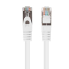 PATCHCORD KAT.6 FTP 0.25M BIAŁY FLUKE PASSED LANBERG 10-PACK