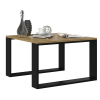 Stolik MODERN MINI 67x67xH40 artisan/czarny