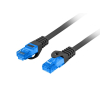 LANBERG PATCHCORD S/FTP KAT.6A 3M CZARNY LSZH CCA (FLUKE PASSED) PCF6A-10CC-0300-BK