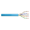 Digitus Kabel instalacyjny kat.6A, U/UTP, Dca, AWG 23/1, LSOH, 500m, niebieski, szpula
