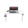 Biurko gamingowe Huzaro Hero 3.3 White  RGB