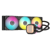 Corsair iCUE LINK TITAN RX RGB Procesor Chłodnica cieczy all-in-one 12 cm Czarny 1 szt.