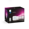 Philips Hue White and color ambiance Zestaw startowy: 3 inteligentne żarówki E27 (1100) + regulator przyciemniania Hue Dimmer switch