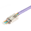 Wtyk RJ45 (8P8C) przelotowy, kat.5e, ekranowany, AWG 26-24, opakowanie 100 szt.