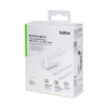 Ładowarka Belkin BoostCharge Pro Dual USB-C PD 3.0 PPS GaN Wall Charger 65W + USB-C to USB-C Cable 2m White