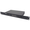 Intellinet 561167 łącza sieciowe Zarządzany Gigabit Ethernet (10/100/1000) Obsługa PoE Czarny