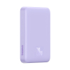 Powerbank Baseus Magnetic Mini Air Wireless 10000mAh 20W+kabel USB C-USB C (fiolet)