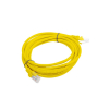 PATCHCORD KAT.5E UTP 3M ŻÓŁTY FLUKE PASSED LANBERG 10-PACK