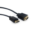 Kabel GEMBIRD CCP-DPM-VGAM-6 (D-Sub (VGA) M - DisplayPort M; 1,8m; kolor czarny)