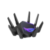 ASUS ROG Rapture GT-AXE16000 router bezprzewodowy 10 Gigabit Ethernet Trójpasmowy (2,4 GHz / 5 GHz / 6 GHz) Czarny