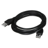 Kabel GEMBIRD CCP-USB2-AMAM-6 (USB 2.0 typu A M - USB 2.0 typu A M; 1,8m; kolor czarny)