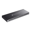 TP-Link TL-SG2016P łącza sieciowe L2/L3/L4 Gigabit Ethernet (10/100/1000) Obsługa PoE Czarny