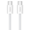 Kabel Baseus Superior Typ C-Typ C 30W 1m (biały)