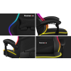 Fotel gamingowy Huzaro Force 4.4 RGB Black