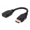 MANHATTAN PRZEDŁUŻACZ KABEL HDMI-HDMI 2.0 M/F 20CM