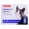 BEAPHAR VERMIcon Line-on Cat - krople przeciw pasożytom dla kota - 3x 1ml