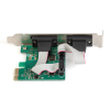 Kontroler RS232 PCI Express 2xDB9Low Profile, Chipset: AX99100